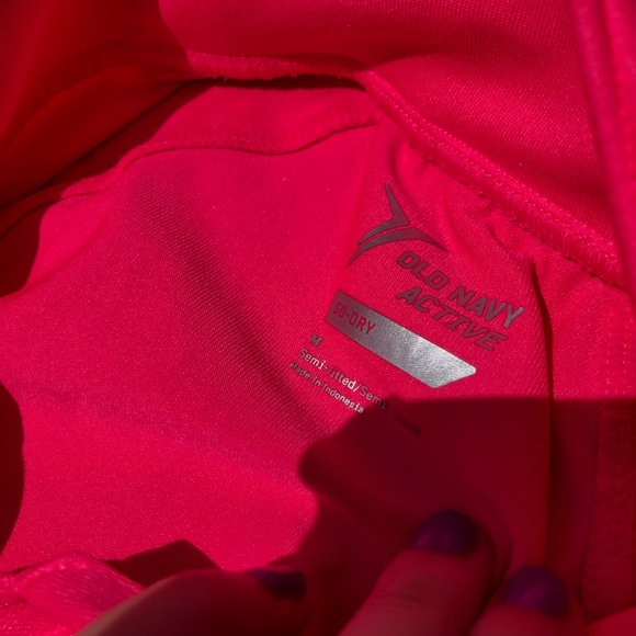 Old Navy Active Top Go Dry Workout Top Sweatshirt - Picture 3 of 4